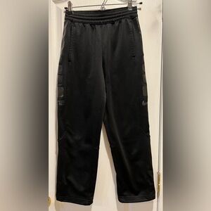Boys large Nike dry fit pants - elastic waist band w tie.